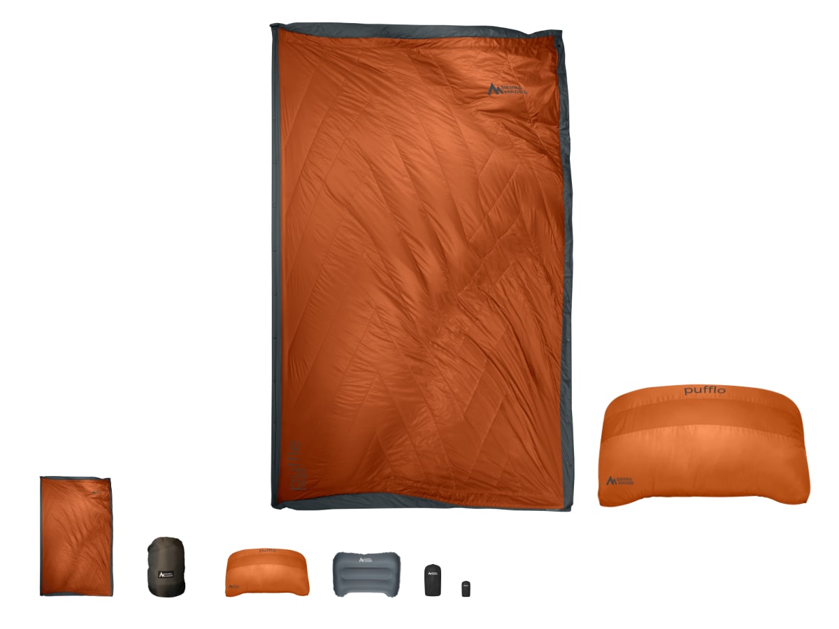 Puffle 0°F | 5 IN 1 Ultra-Soft Camping Quilt