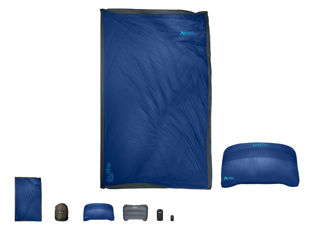 PUFFLE 0°F | 5 IN 1 ULTRA-SOFT CAMPING QUILT