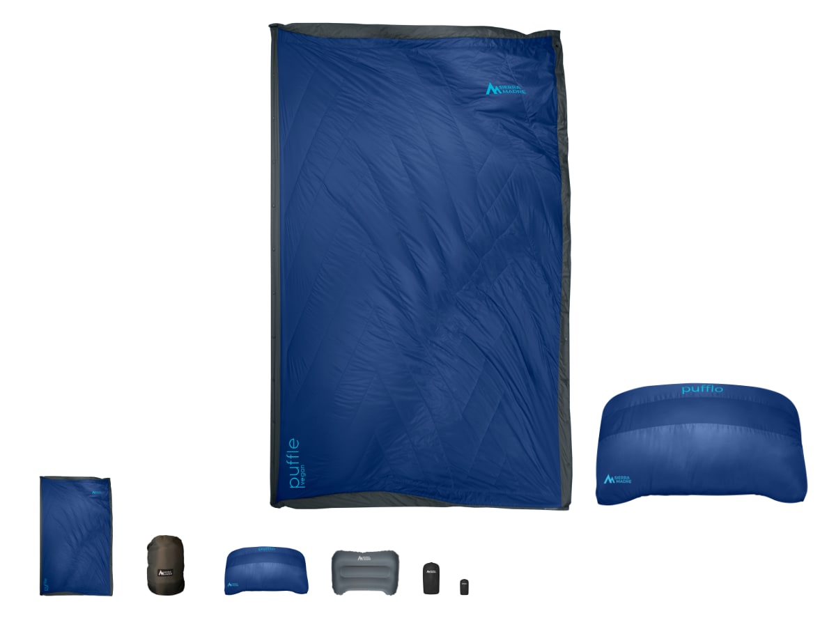 PUFFLE 0°F | 5 IN 1 ULTRA-SOFT CAMPING QUILT