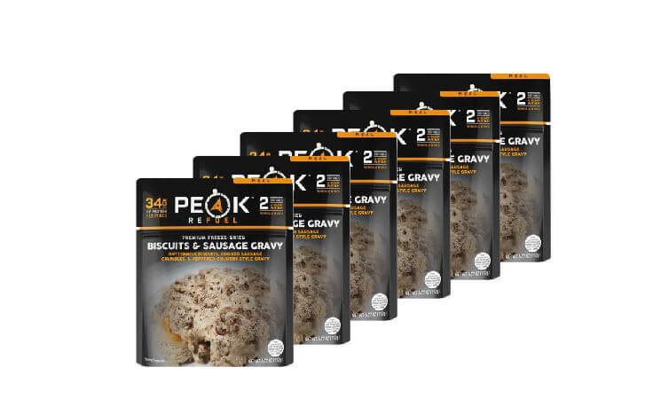 Peak Refuel | BULK BISCUITS & SAUSAGE GRAVY (6 PACKS)