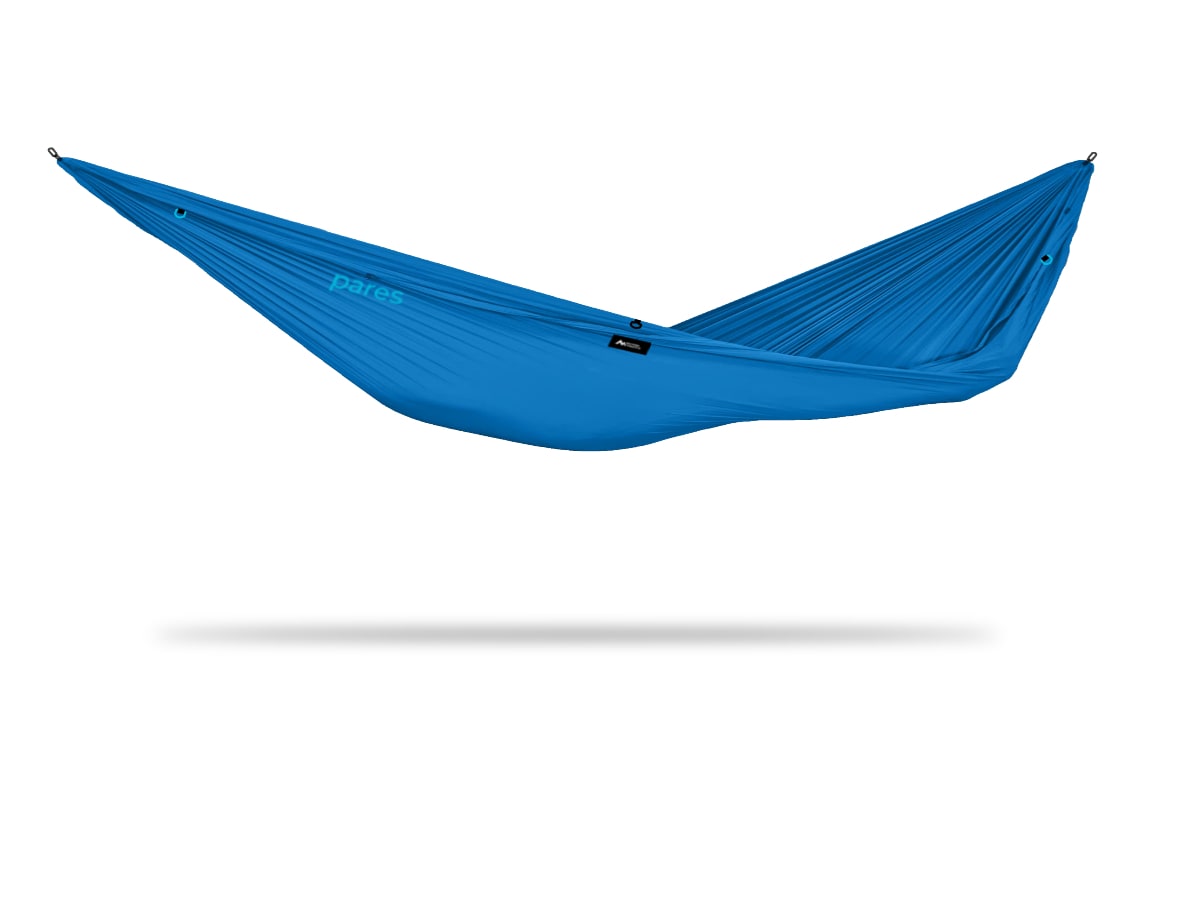 Pares | Spaciously Comfy Camping Hammock Weighs 15oz