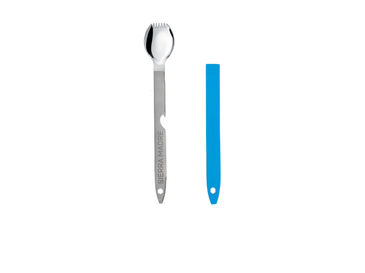 Spork Chop | Titanium Long Handled 7 in 1 Camp Utensil