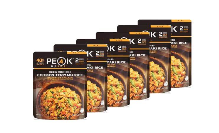 Peak Refuel | BULK CHICKEN TERIYAKI RICE (6 PACKS)