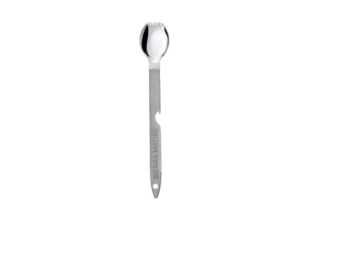 Spork Chop | Titanium Long Handled 7 in 1 Camp Utensil