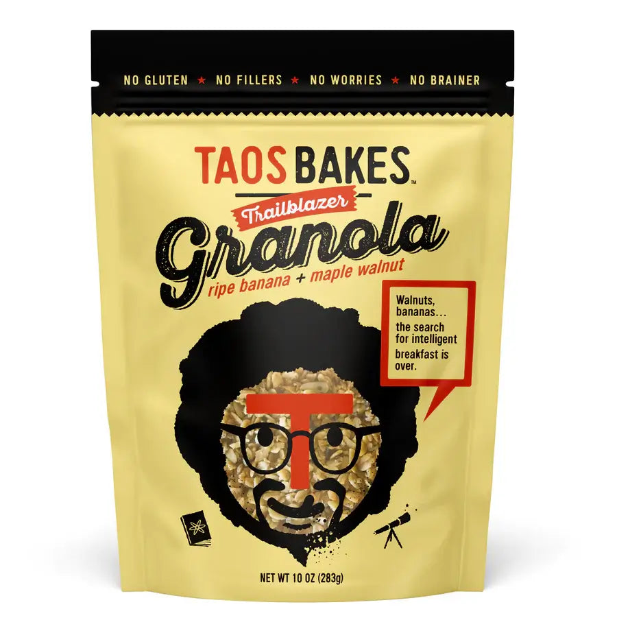 Taos Bakes | TRAILBLAZER GRANOLA - RIPE BANANA + MAPLE WALNUT