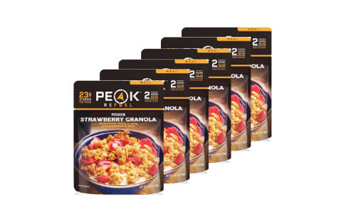 Peak Refuel | BULK STRAWBERRY GRANOLA (6 PACKS)