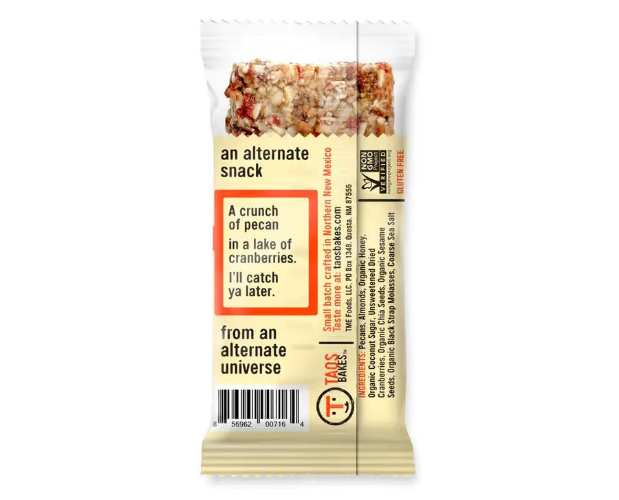 Taos Bakes | CARAMEL PECAN + CRANBERRIES (box of 12)