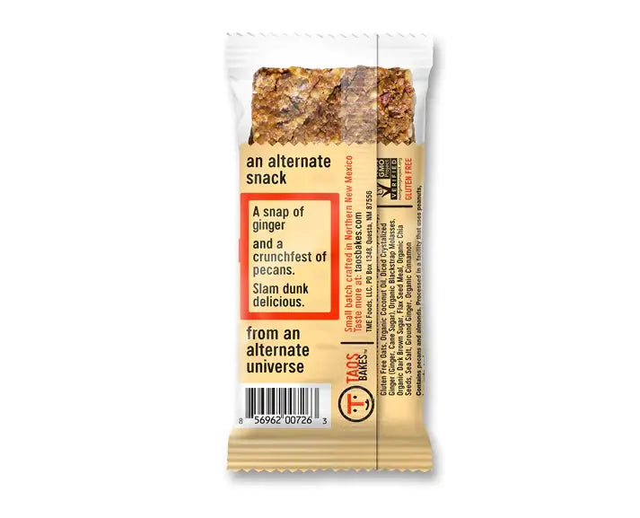 Taos Bakes | GINGERSNAP + PECAN (Box of 12)