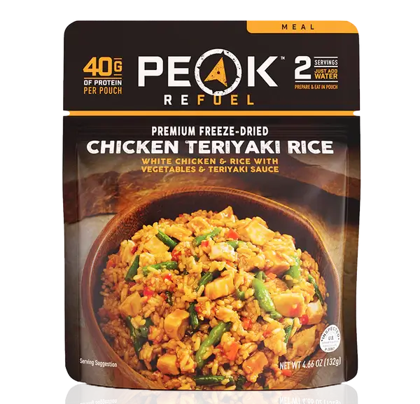 Peak Refuel | BULK CHICKEN TERIYAKI RICE (6 PACKS)