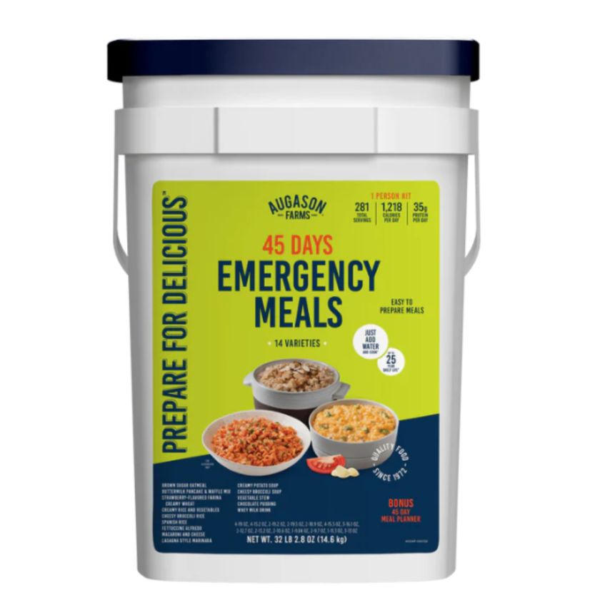 45 days Emergency Meals - Augason Farms