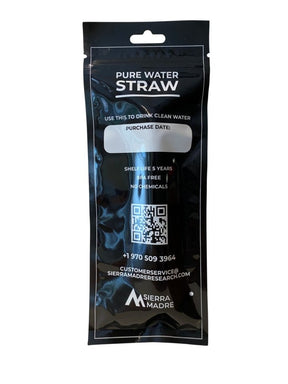 Pure Water Straw (Black)