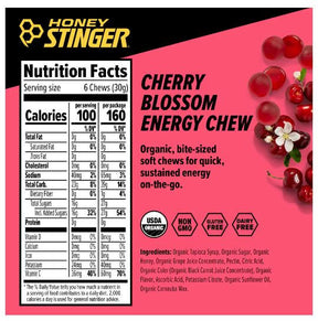 Honey Stinger | CHERRY BLOSSOM ENERGY CHEWS BOX OF 12