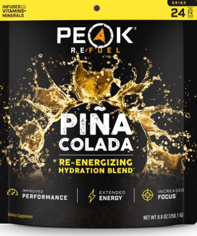 Peak Refuel | PINA COLADA RE-ENERGIZING DRINK STICKS