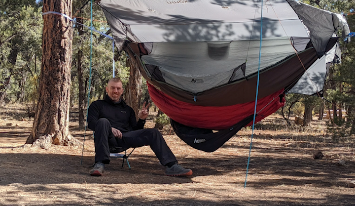 Ninox | Ultra-Comfy & Spacious FlatLay Camping Hammock