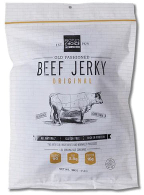 People's Choice Beef Jerky | OLD FASHIONED ORIGINAL BEEF JERKY