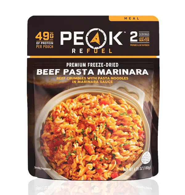 Peak Refuel | BEEF PASTA MARINARA