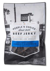 People's Choice Beef Jerky | COWBOY PEPPERED BEEF JERKY