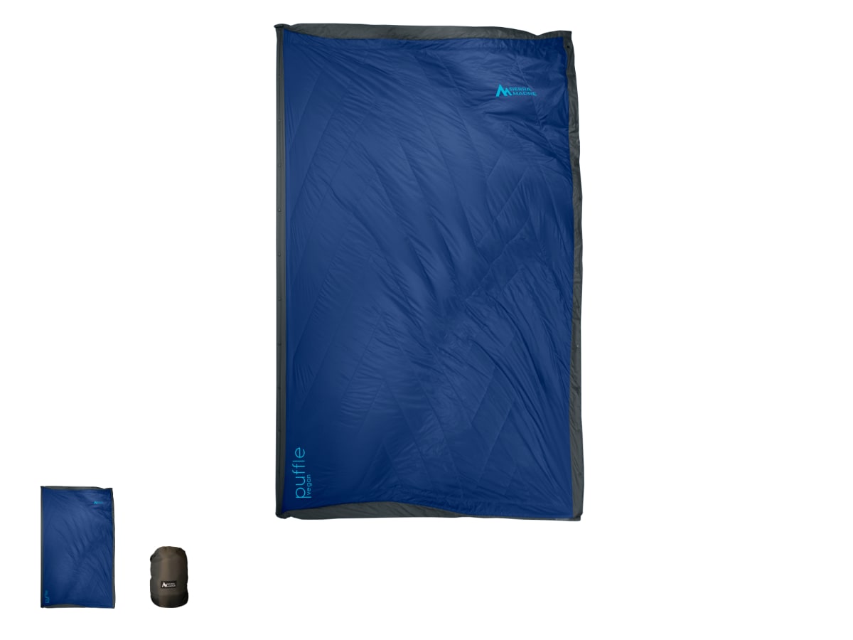 PUFFLE 55°F | 5 IN 1 ULTRA-SOFT CAMPING QUILT