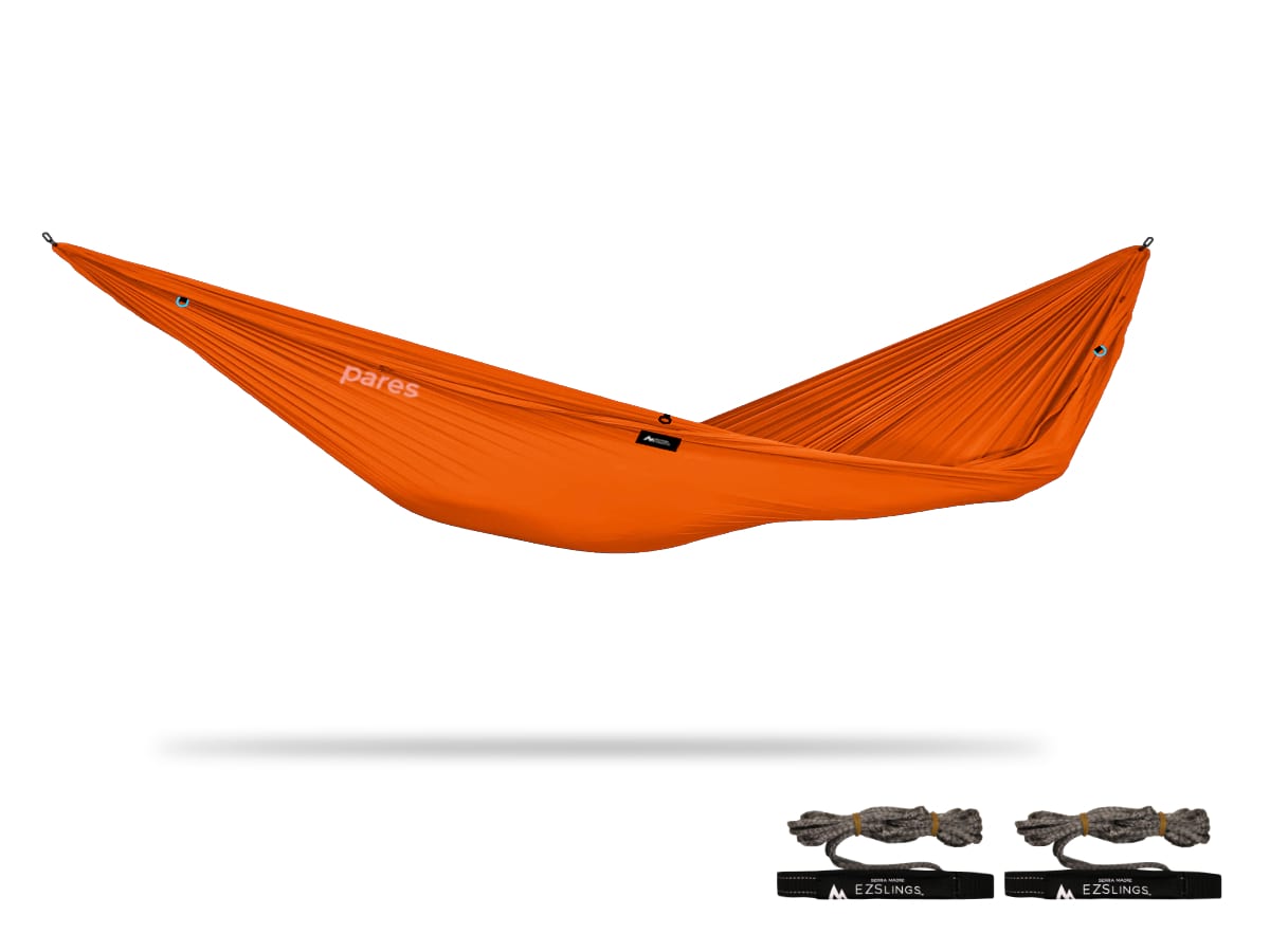 *SPECIAL OFFER | Pares | Spaciously Comfy Camping Hammock Weighs 15oz Hammock