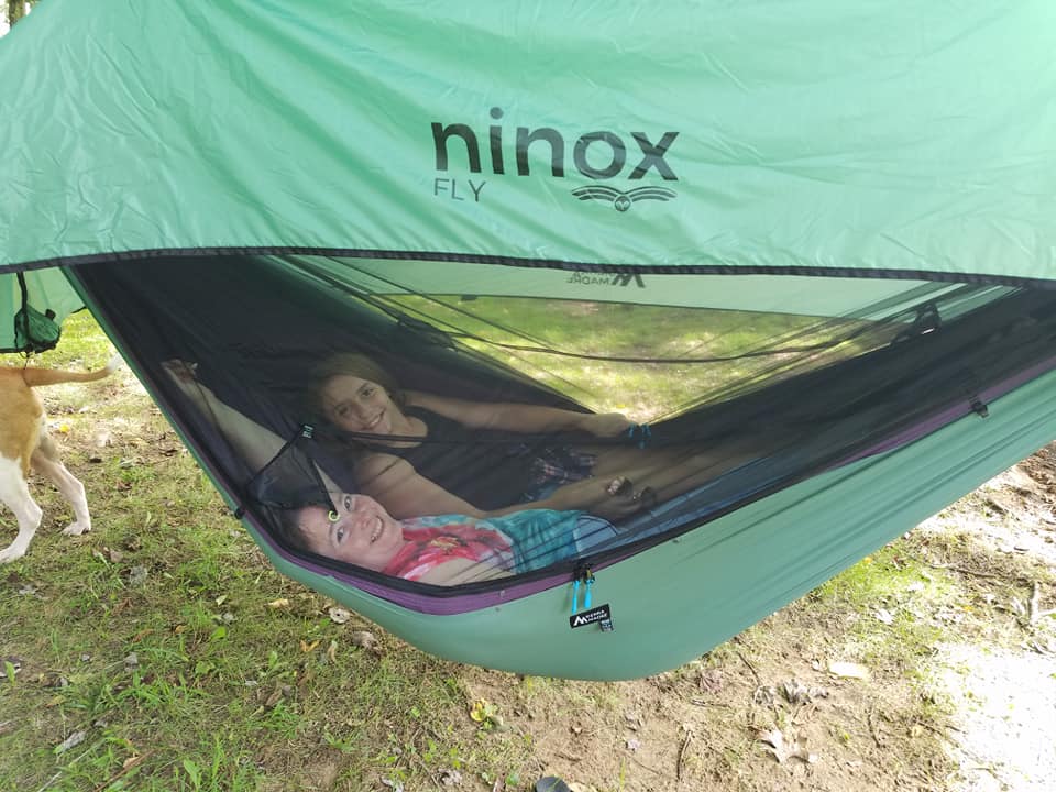 Ninox | Ultra-Comfy & Spacious FlatLay Camping Hammock