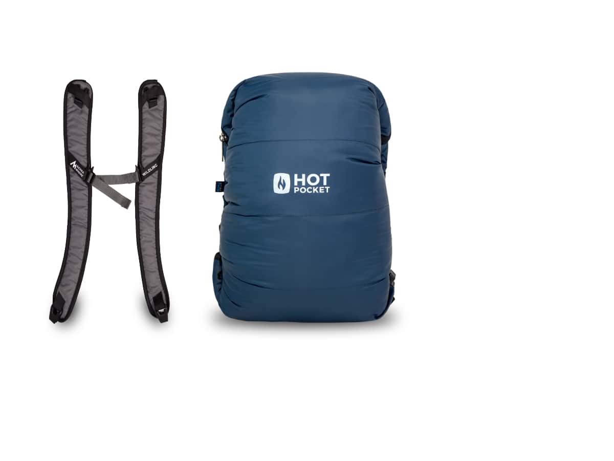 Hot Pocket | Instant Warmth Anywhere  Medium + Strap Pack / No I'll use my own USBC battery. / No I'll use my own charger