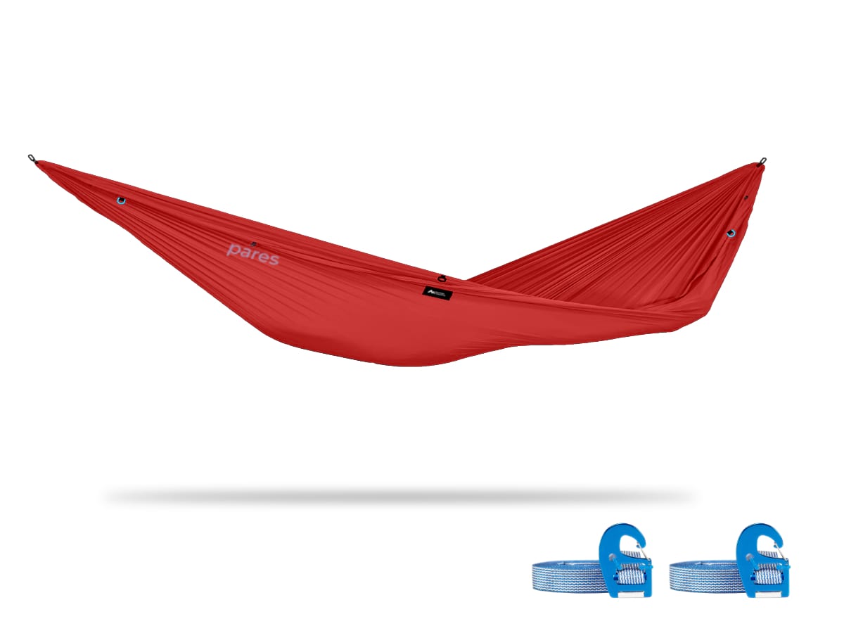 *SPECIAL OFFER | Pares | Spaciously Comfy Camping Hammock Weighs 15oz Hammock