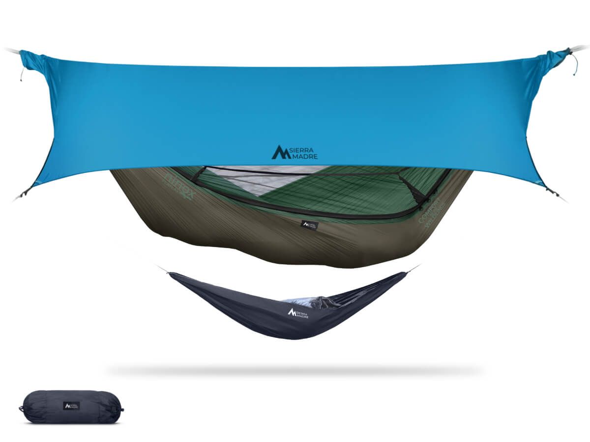 Ninox | Ultra-Comfy & Spacious FlatLay Camping Hammock