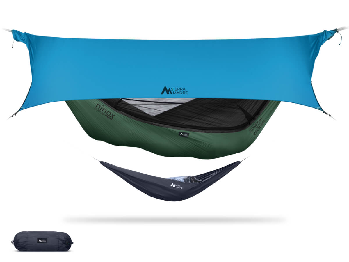 Ninox | Ultra-Comfy & Spacious FlatLay Camping Hammock