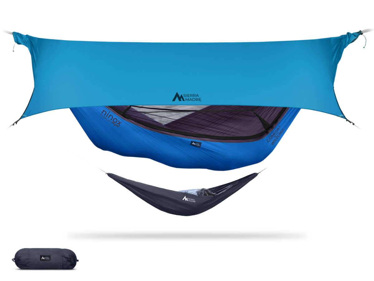 Ninox | Ultra-Comfy & Spacious FlatLay Camping Hammock