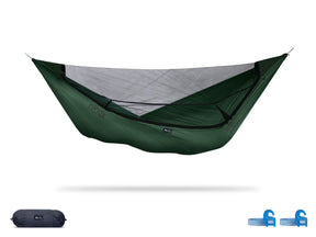 Ninox | Ultra-Comfy & Spacious FlatLay Camping Hammock