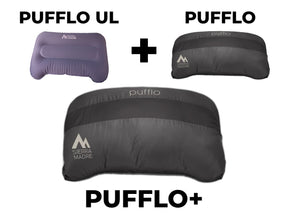 Pufflo UL and Pufflo+ Camp Pillow