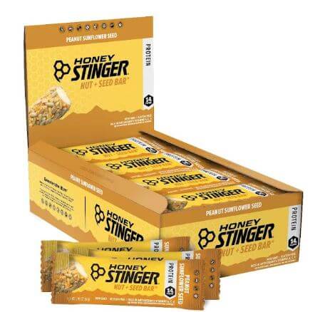 Honey Stinger | Peanut Sunflower Nut + Seed Bar Box of 12
