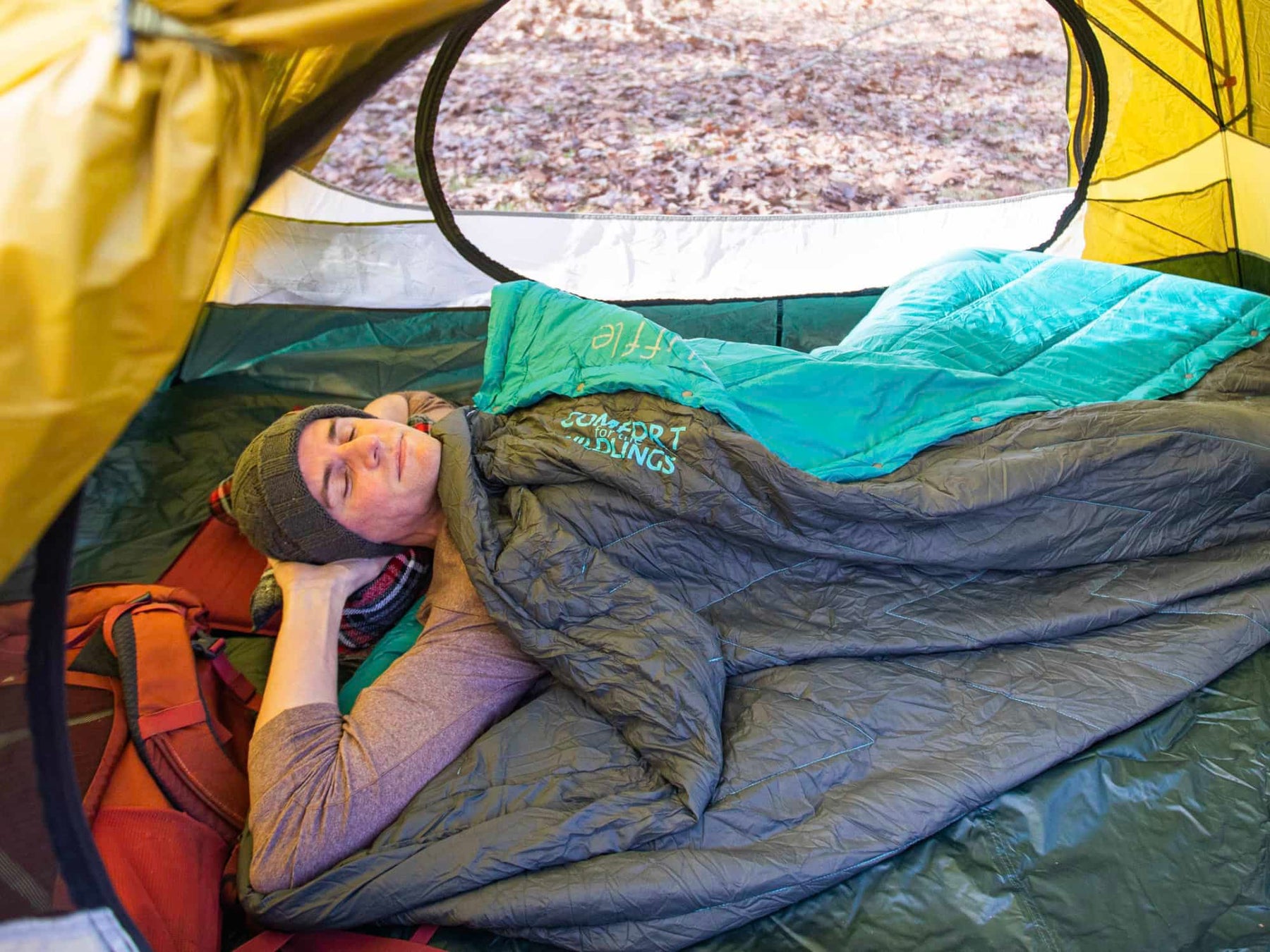 Puffle | 5 in 1 Ultra-Soft Camping Trail Quilt Warmth Down to 55°F