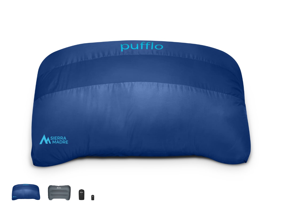 Pufflo+ the Comfiest Camp Pillow on the Planet