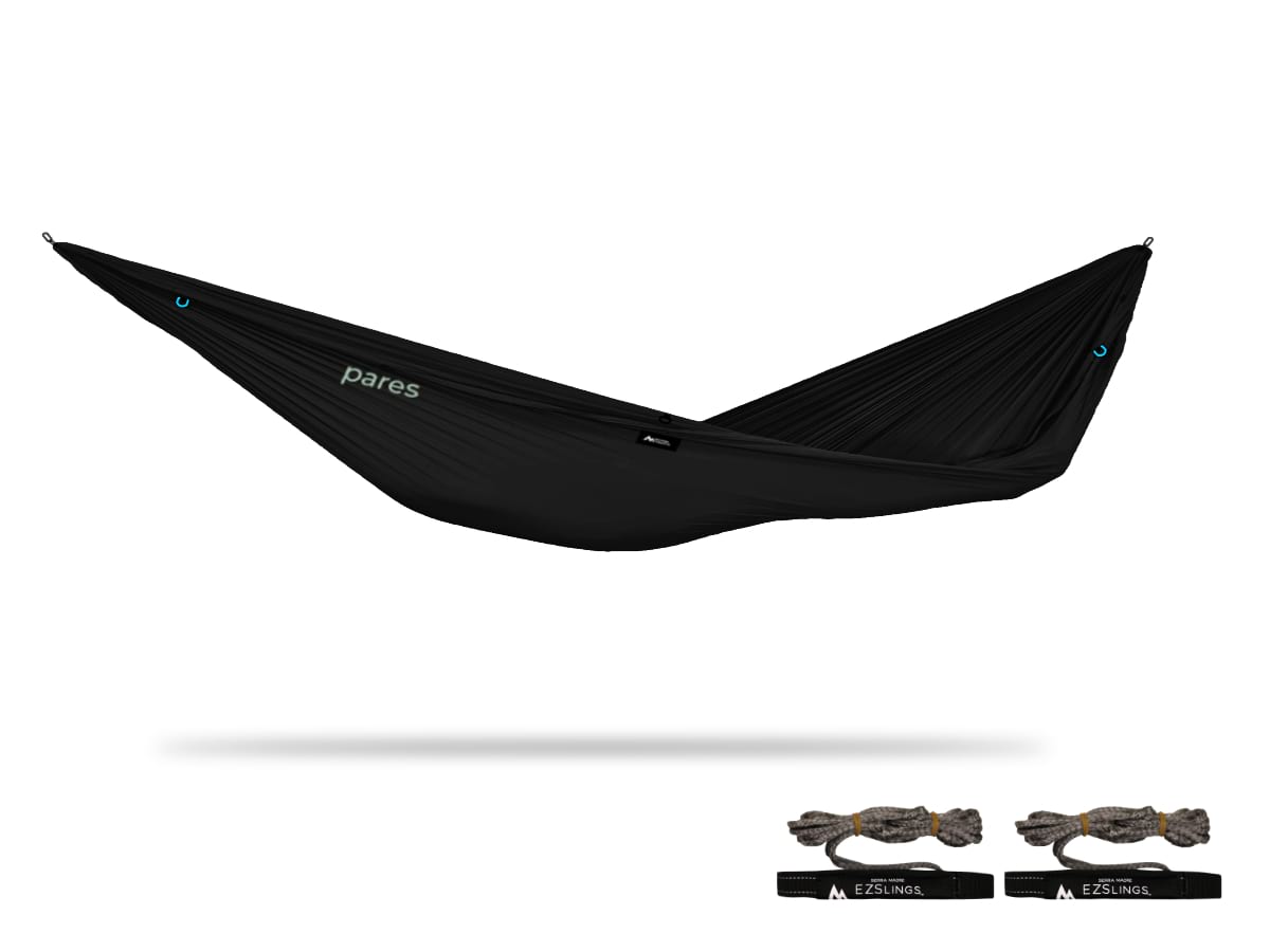 *SPECIAL OFFER | Pares | Spaciously Comfy Camping Hammock Weighs 15oz Hammock