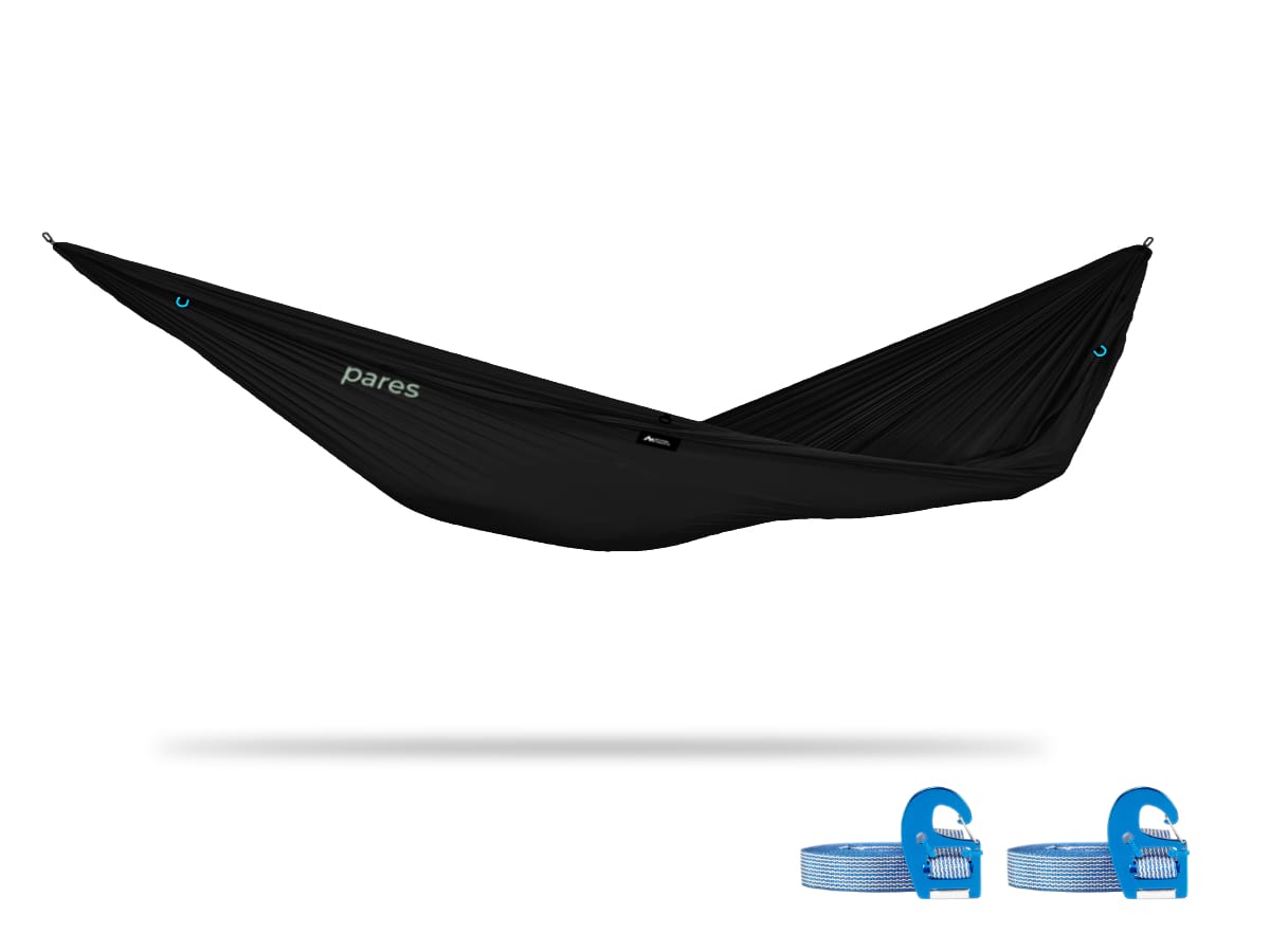 *SPECIAL OFFER | Pares | Spaciously Comfy Camping Hammock Weighs 15oz Hammock