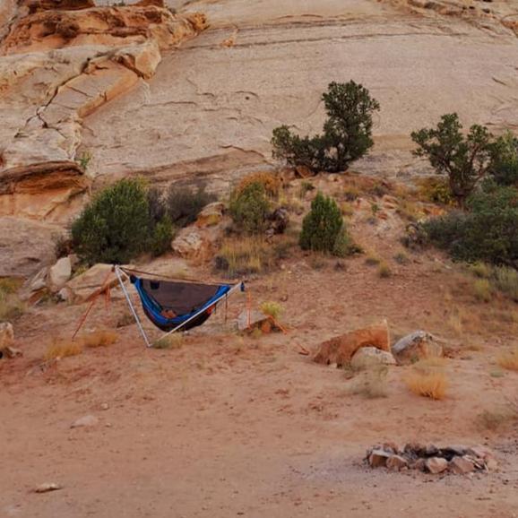 Ninox | Ultra-Comfy & Spacious FlatLay Camping Hammock