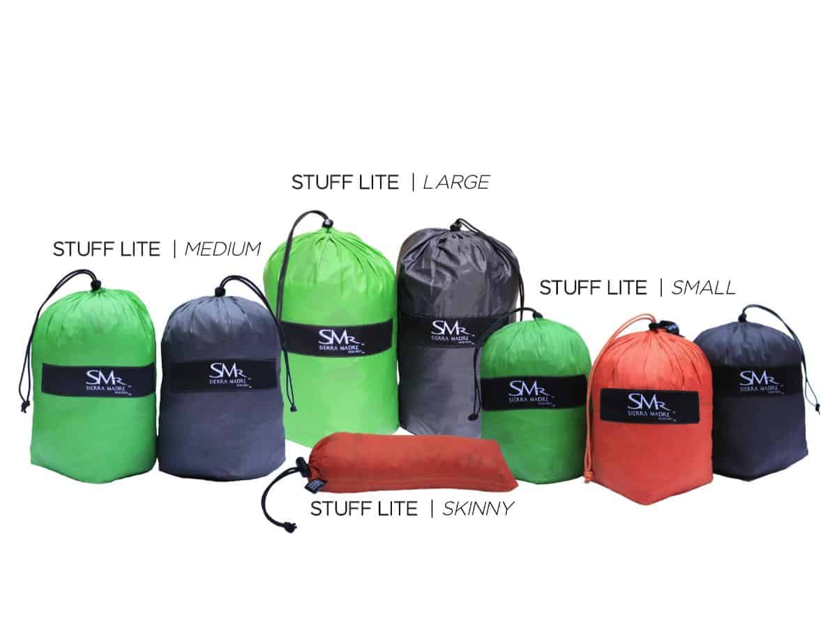 Stuff Lite | Stuff Sack for Ultralight Color Coded Camp Storage