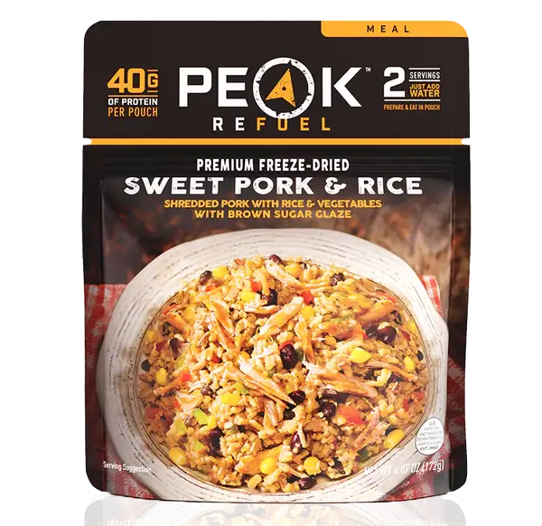 Peak Refuel | BULK SWEET PORK & RICE (6 PACKS)