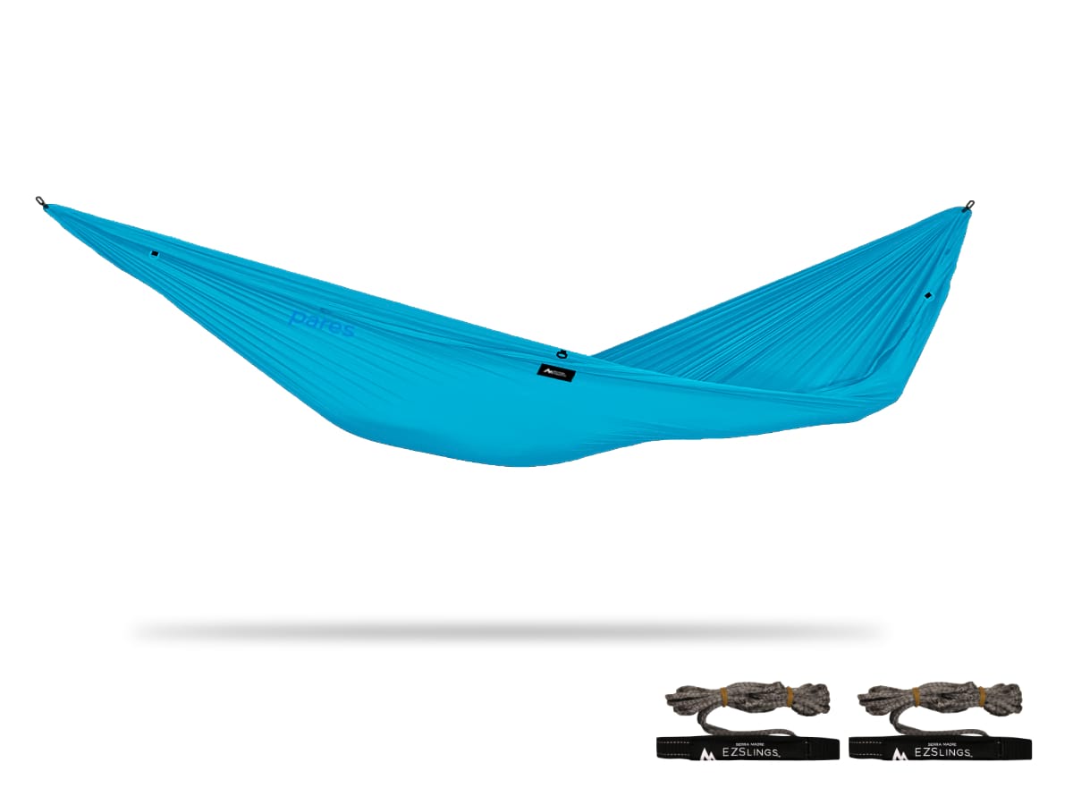 *SPECIAL OFFER | Pares | Spaciously Comfy Camping Hammock Weighs 15oz Hammock