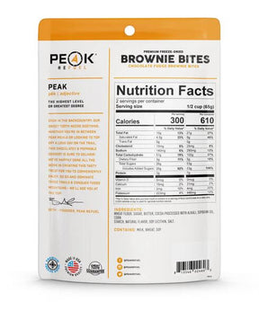 Peak Refuel | CHOCOLATE FUDGE BROWNIE BITES