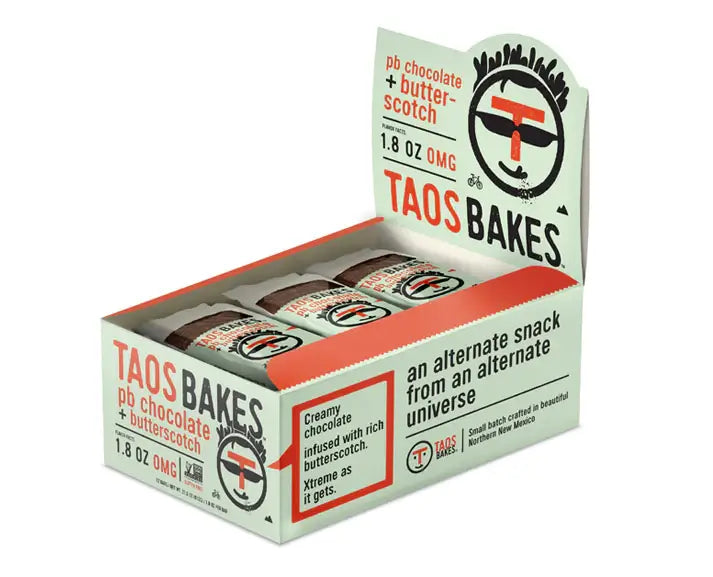 Taos Bakes | PB CHOCOLATE + BUTTERSCOTCH (Box of 12)