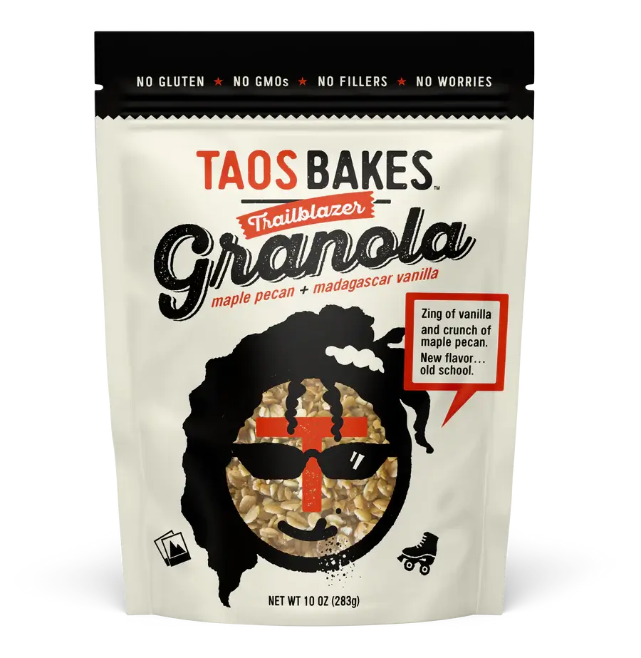 Taos Bakes | TRAILBLAZER GRANOLA - MAPLE PECAN + MADAGASCAR VANILLA