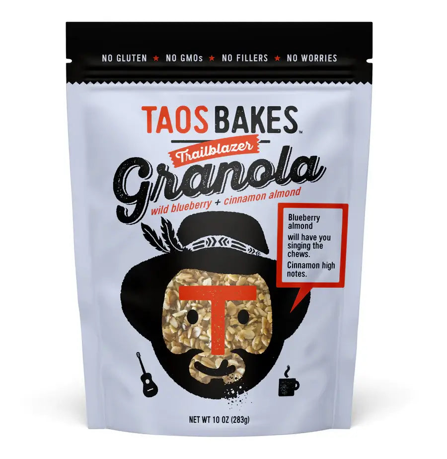 Taos Bakes | TRAILBLAZER GRANOLA - WILD BLUEBERRY + CINNAMON ALMOND